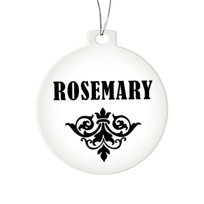 Rosemary v01 - Acrylic Ornament