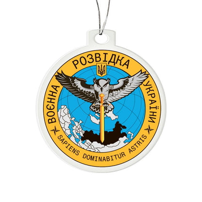 Main Directorate of Intelligence (Ukraine) - Acrylic Ornament