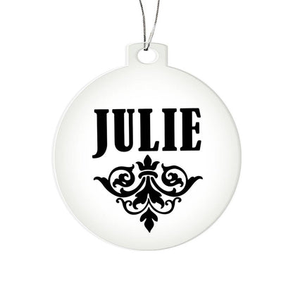 Julie v01 - Acrylic Ornament