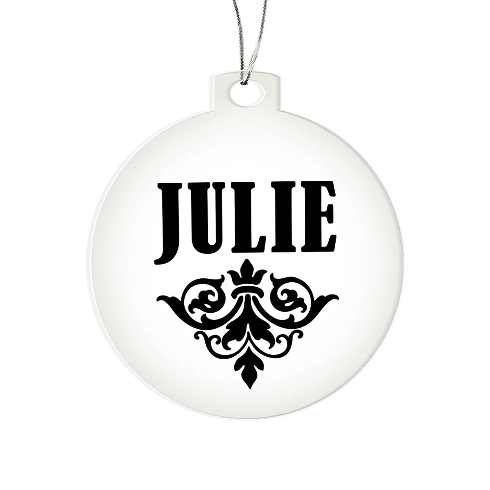 Julie v01 - Acrylic Ornament