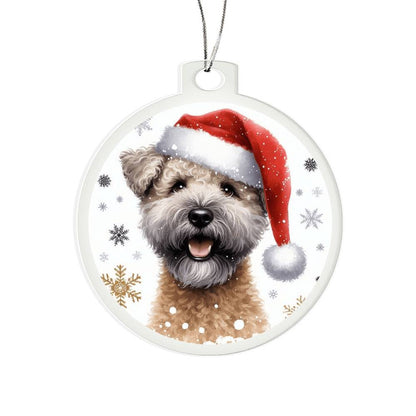 Christmas Dog - Pumi - Acrylic Ornament