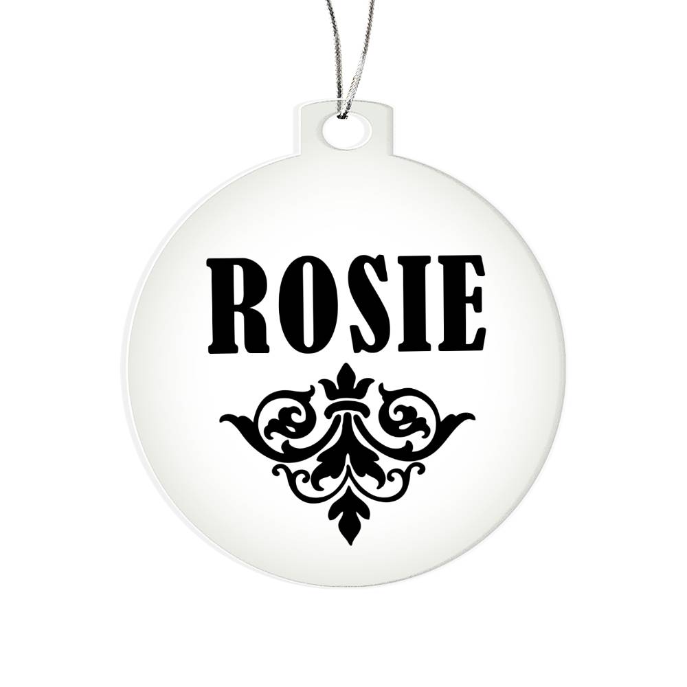 Rosie v01 - Acrylic Ornament