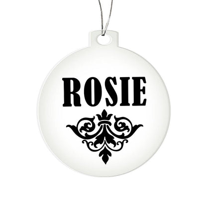 Rosie v01 - Acrylic Ornament