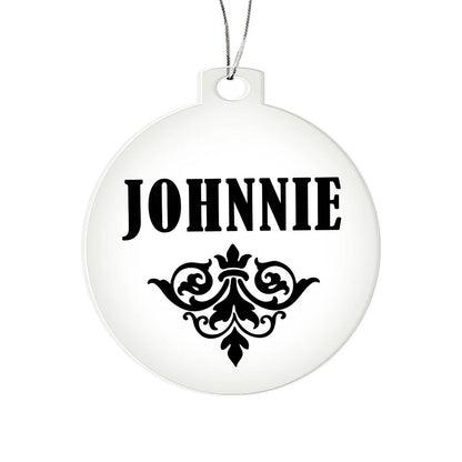 Johnnie v01 - Acrylic Ornament