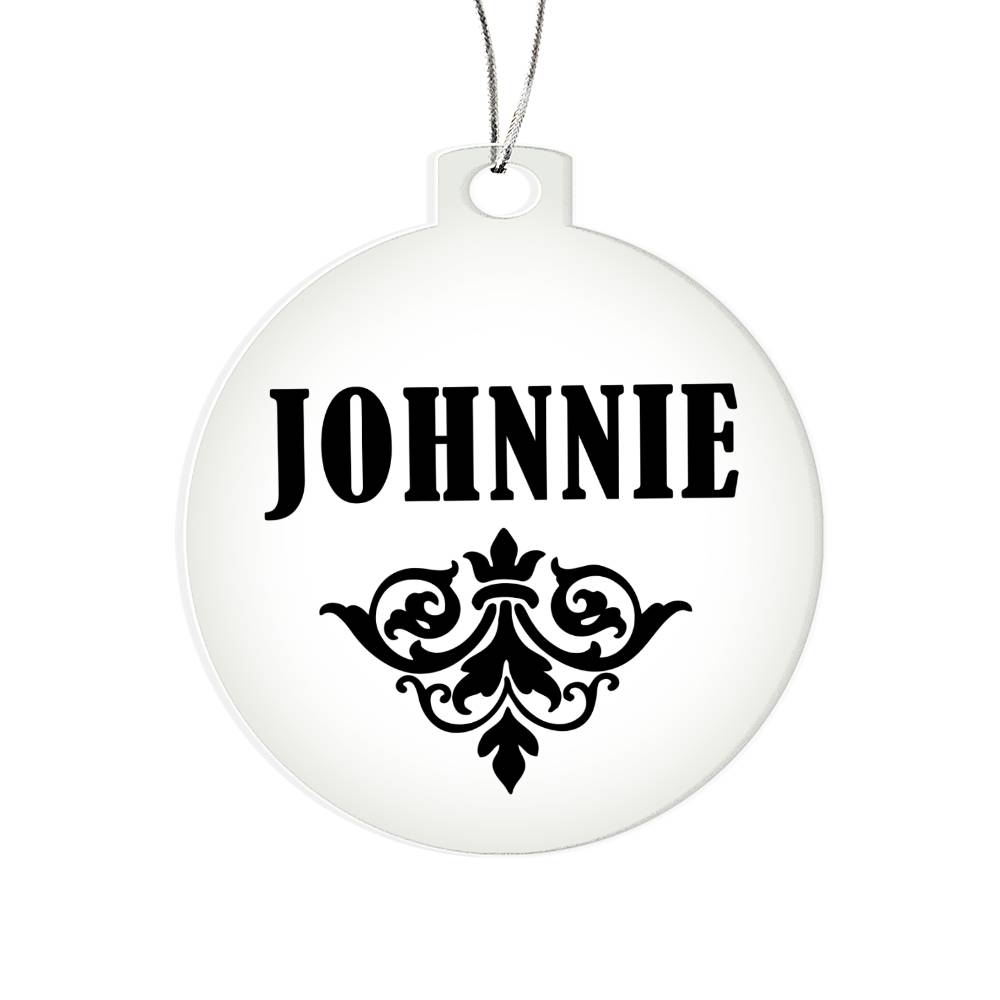 Johnnie v01 - Acrylic Ornament