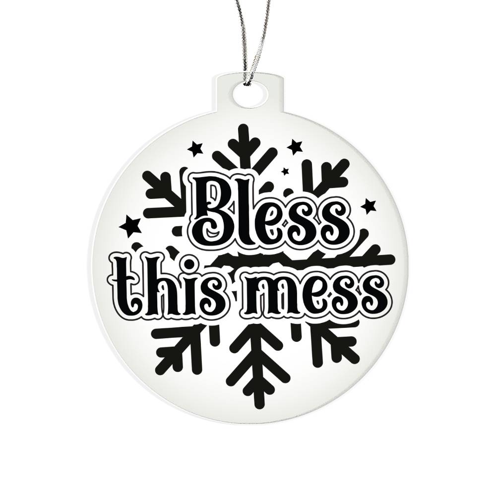 Family Christmas 002 - Acrylic Ornament