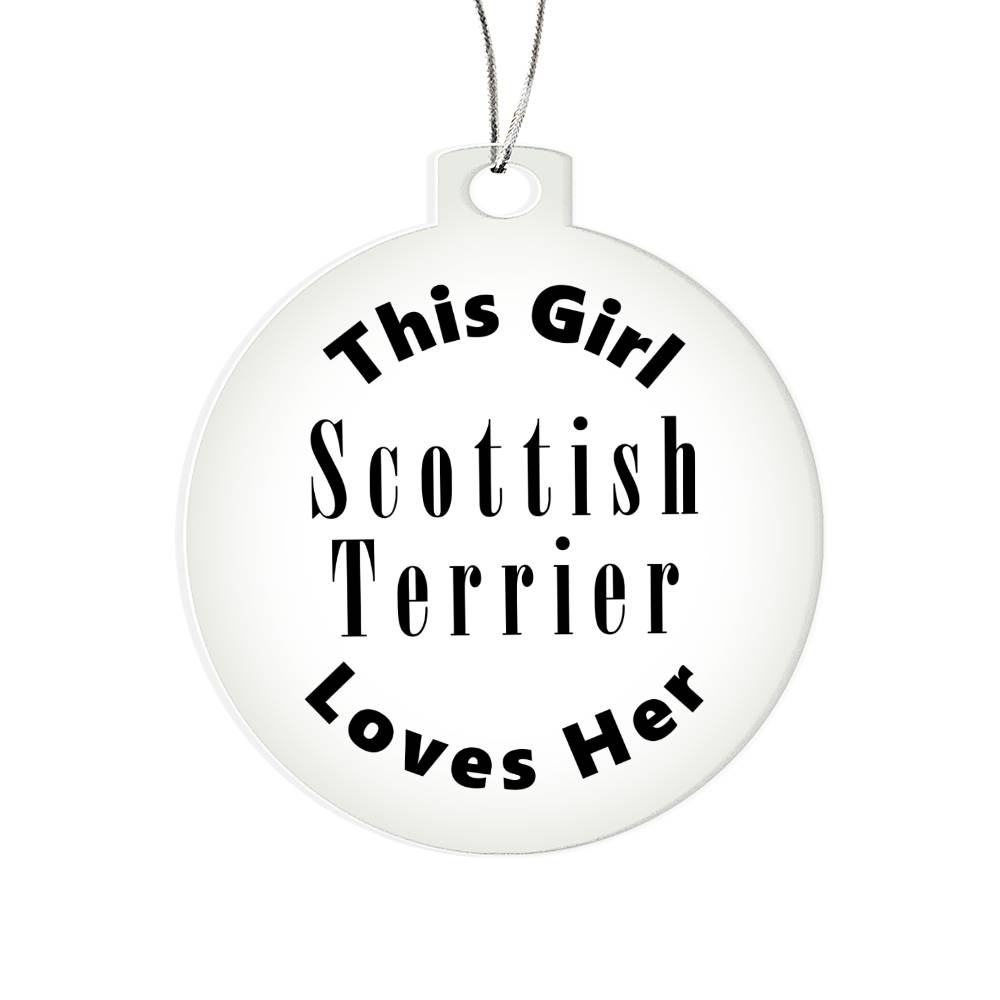 Scottish Terrier - Acrylic Ornament