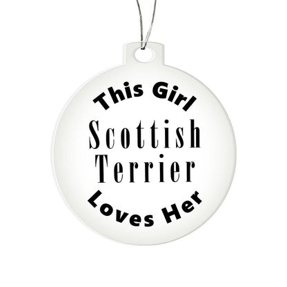 Scottish Terrier - Acrylic Ornament