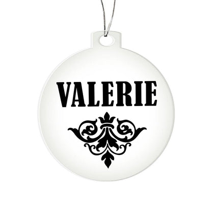 Valerie v01 - Acrylic Ornament