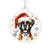 Christmas Dog - Boxer - Acrylic Ornament