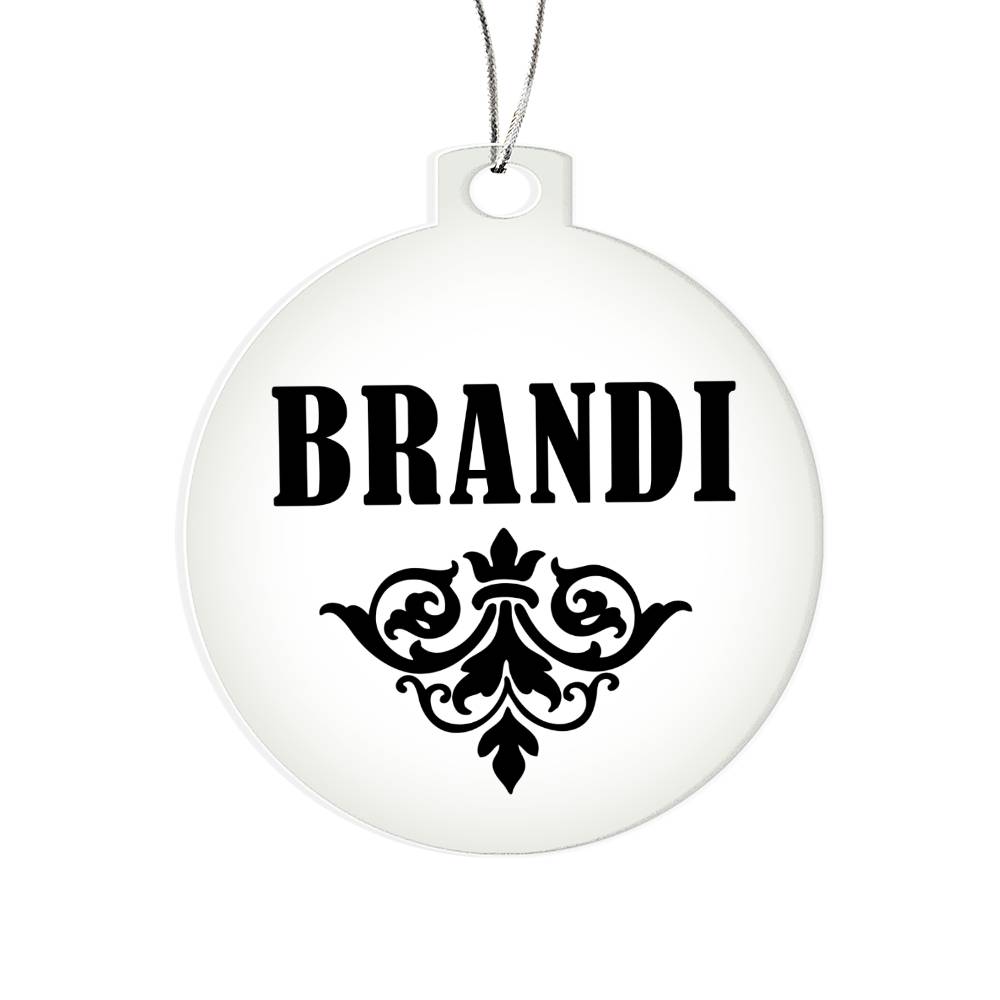 Brandi v01 - Acrylic Ornament