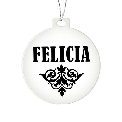Felicia v01 - Acrylic Ornament