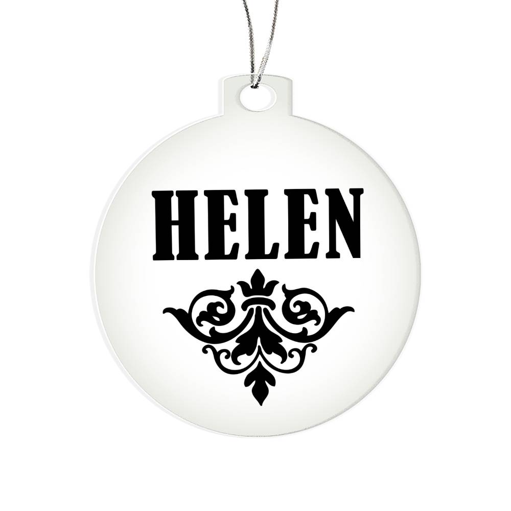 Helen v01 - Acrylic Ornament