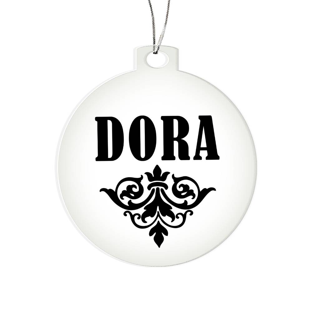 Dora v01 - Acrylic Ornament