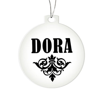 Dora v01 - Acrylic Ornament
