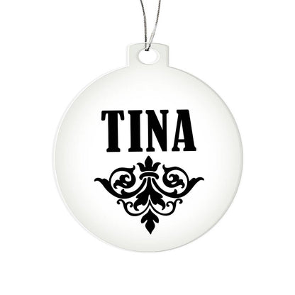Tina v01 - Acrylic Ornament