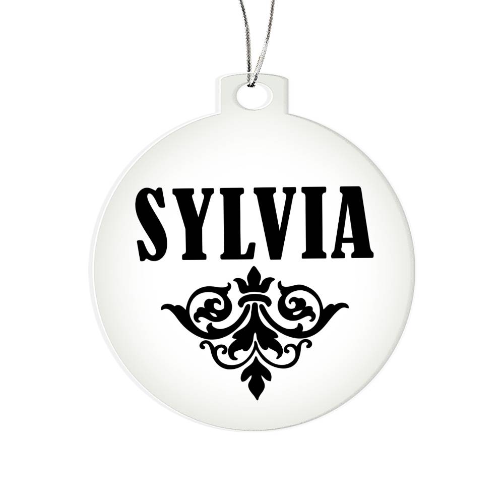 Sylvia v01 - Acrylic Ornament