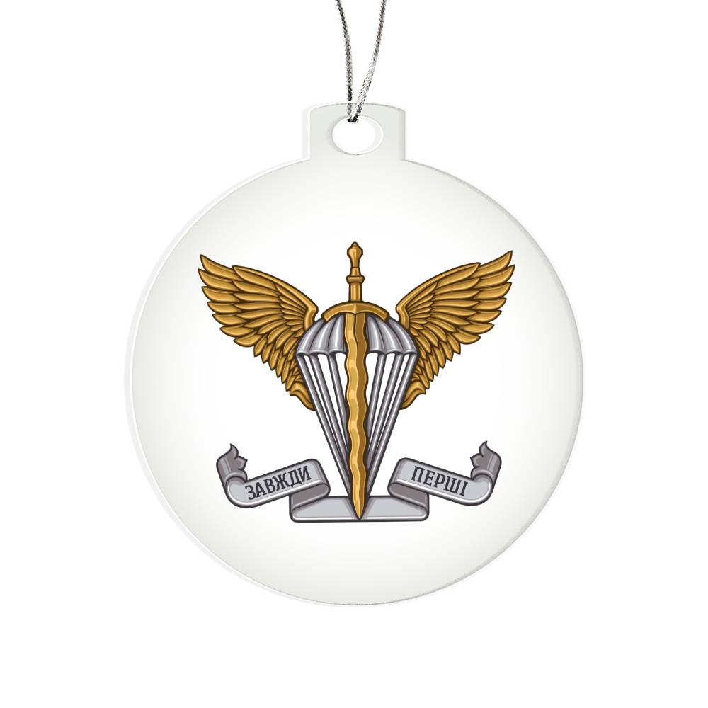 Ukrainian Air Assault Forces - Acrylic Ornament