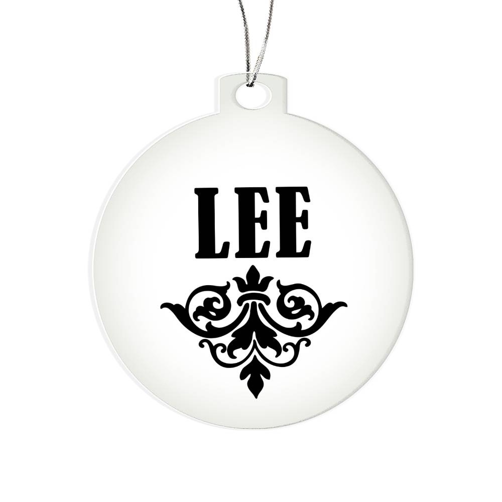 Lee v01 - Acrylic Ornament
