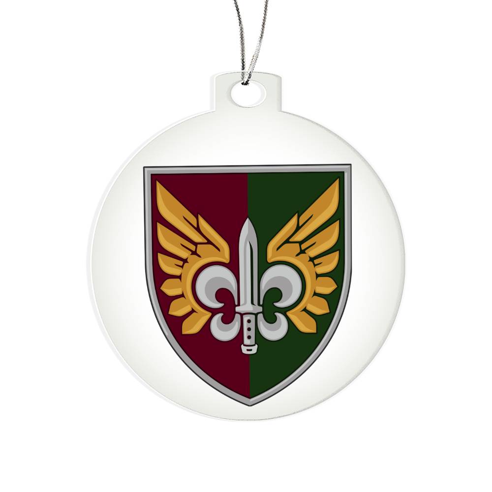 132nd Reconnaissance Battalion (Ukraine) - Acrylic Ornament