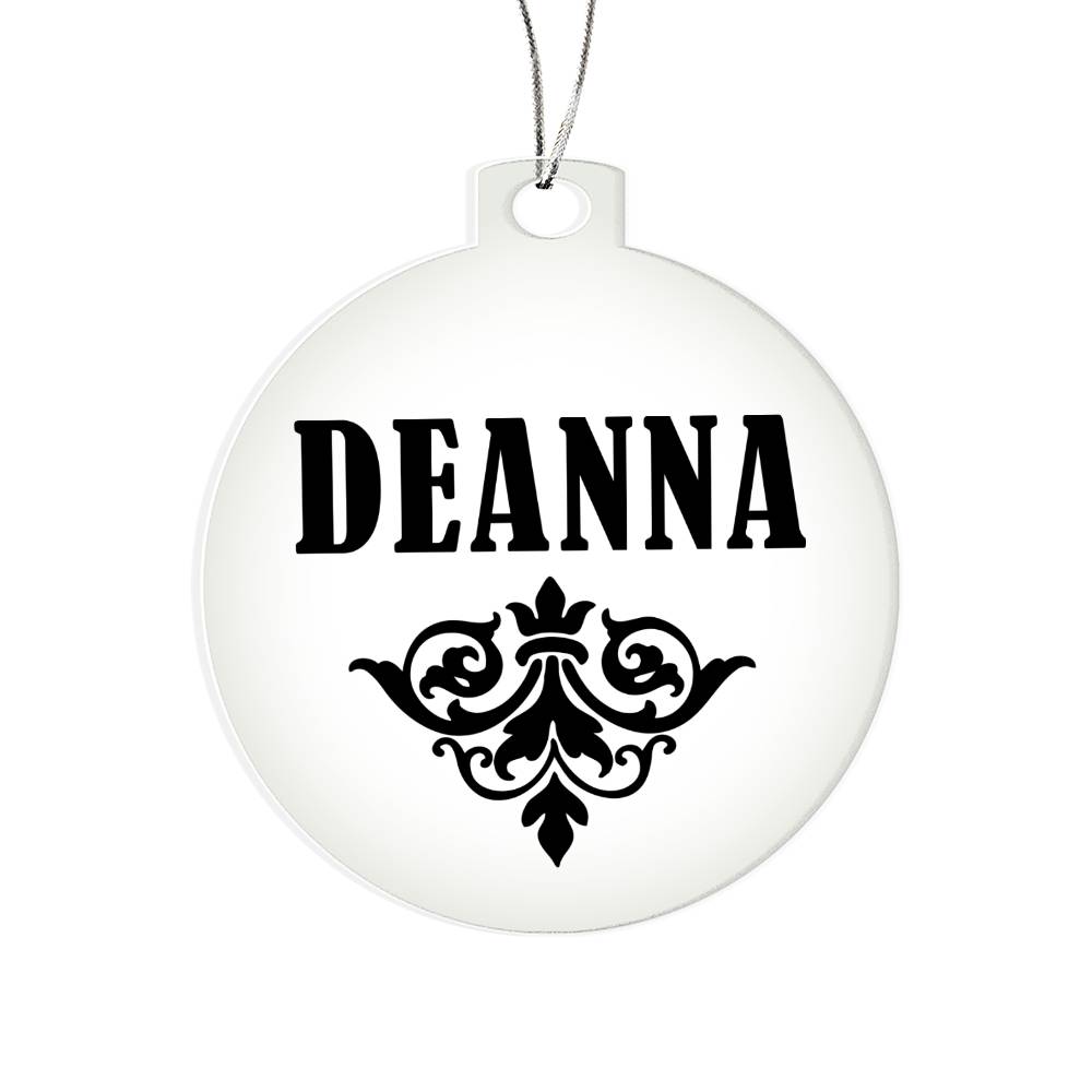 Deanna v01 - Acrylic Ornament