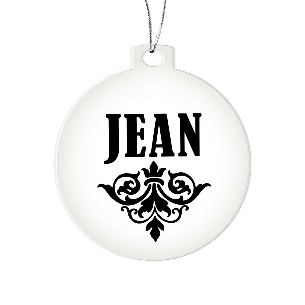 Jean v01 - Acrylic Ornament