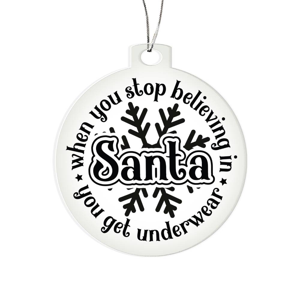 Family Christmas 020 - Acrylic Ornament
