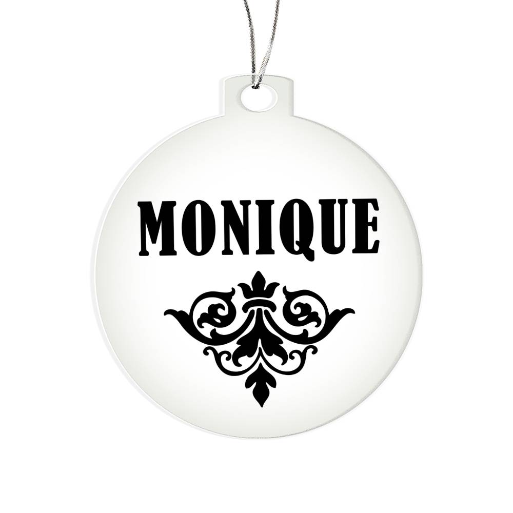 Monique v01 - Acrylic Ornament