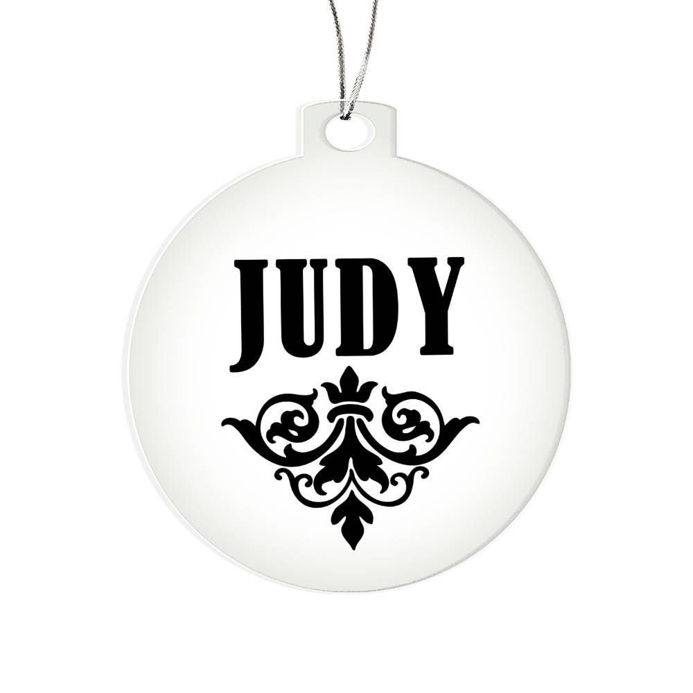 Judy v01 - Acrylic Ornament