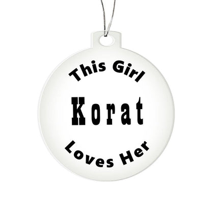 Korat - Acrylic Ornament