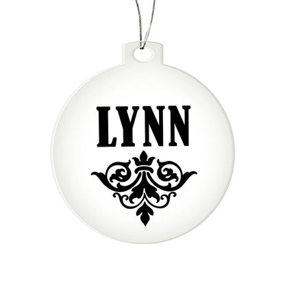 Lynn v01 - Acrylic Ornament