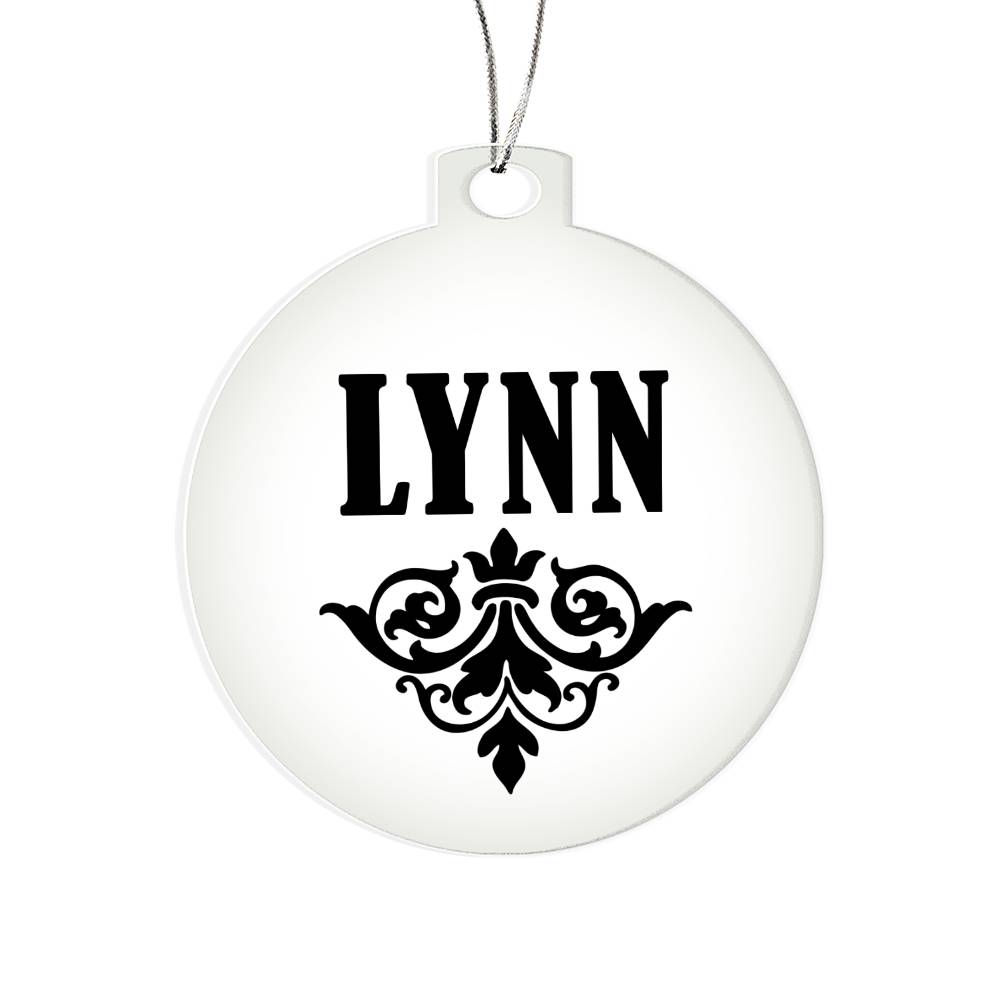 Lynn v01 - Acrylic Ornament