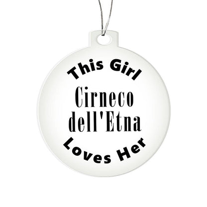 Cirneco dell'Etna - Acrylic Ornament