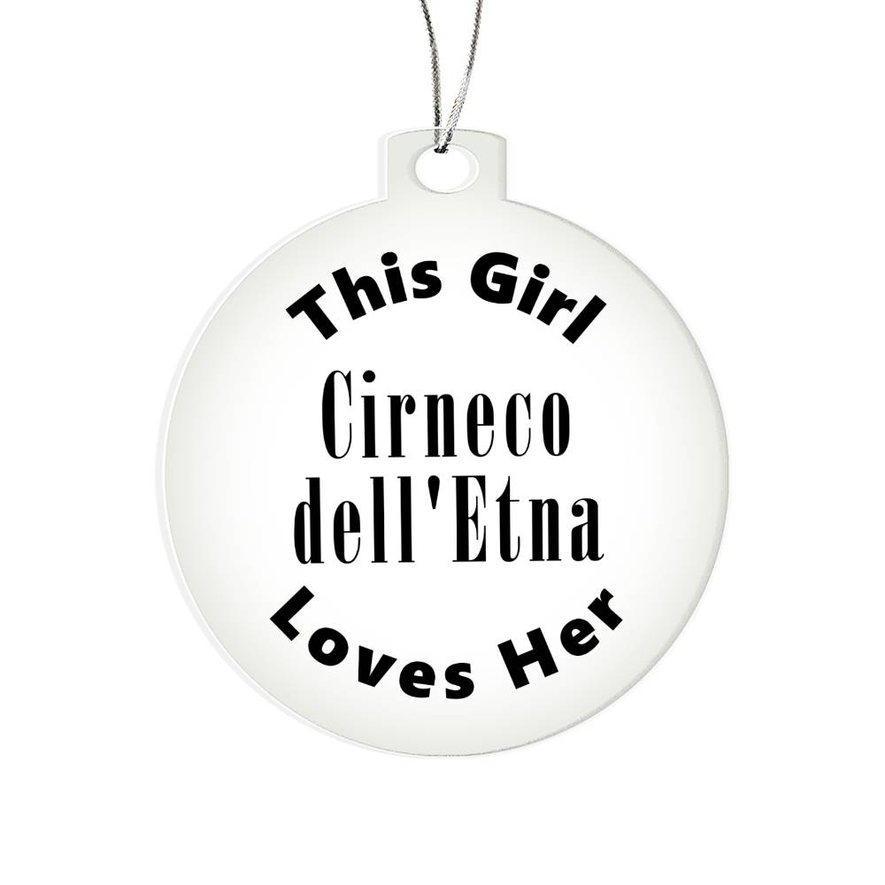 Cirneco dell'Etna - Acrylic Ornament
