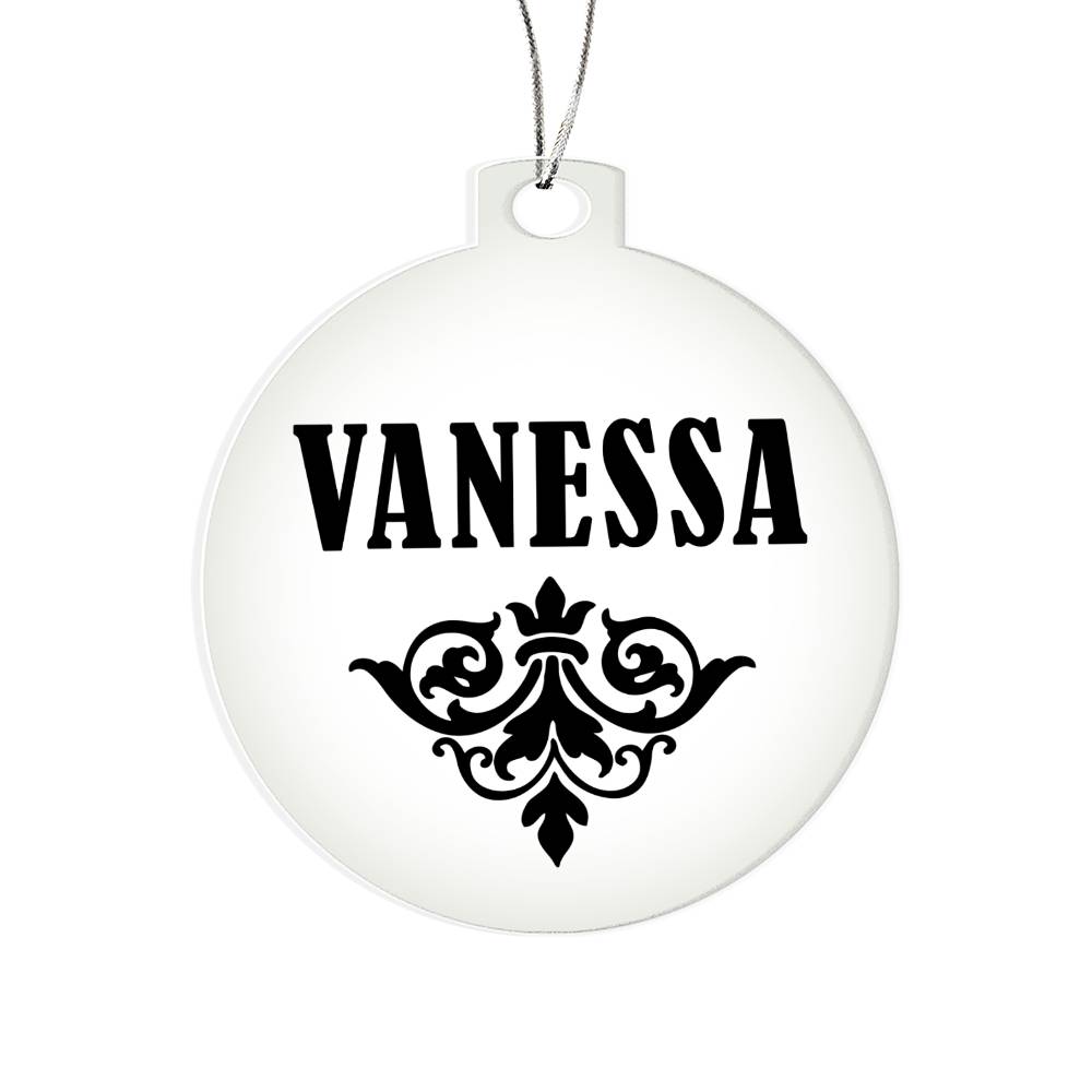 Vanessa v01 - Acrylic Ornament