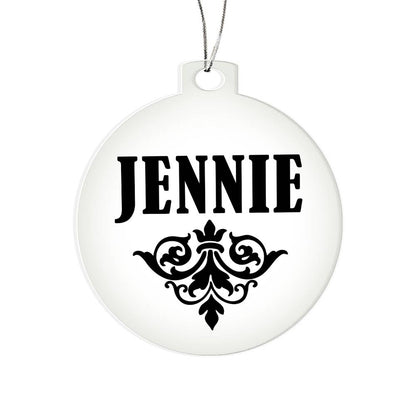 Jennie v01 - Acrylic Ornament