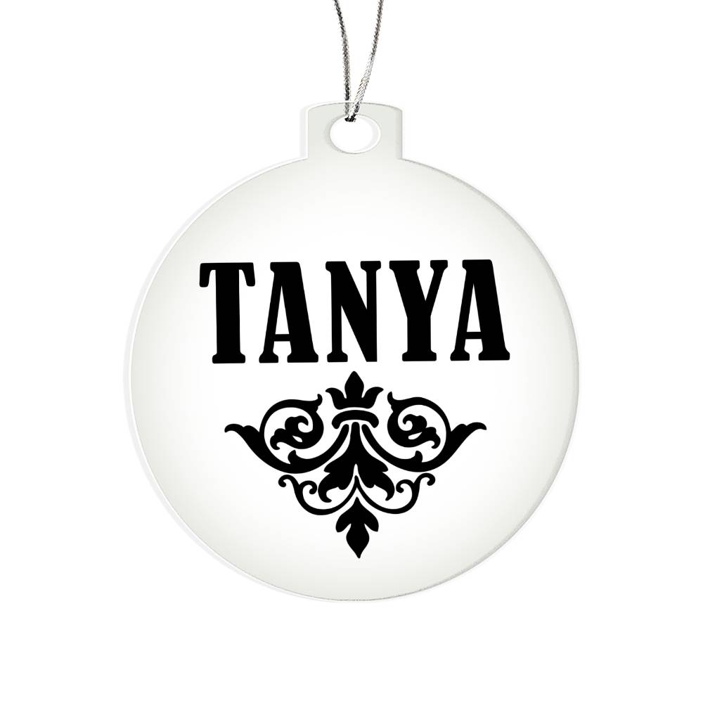 Tanya v01 - Acrylic Ornament