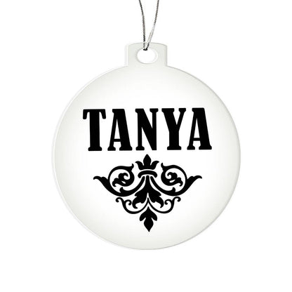 Tanya v01 - Acrylic Ornament