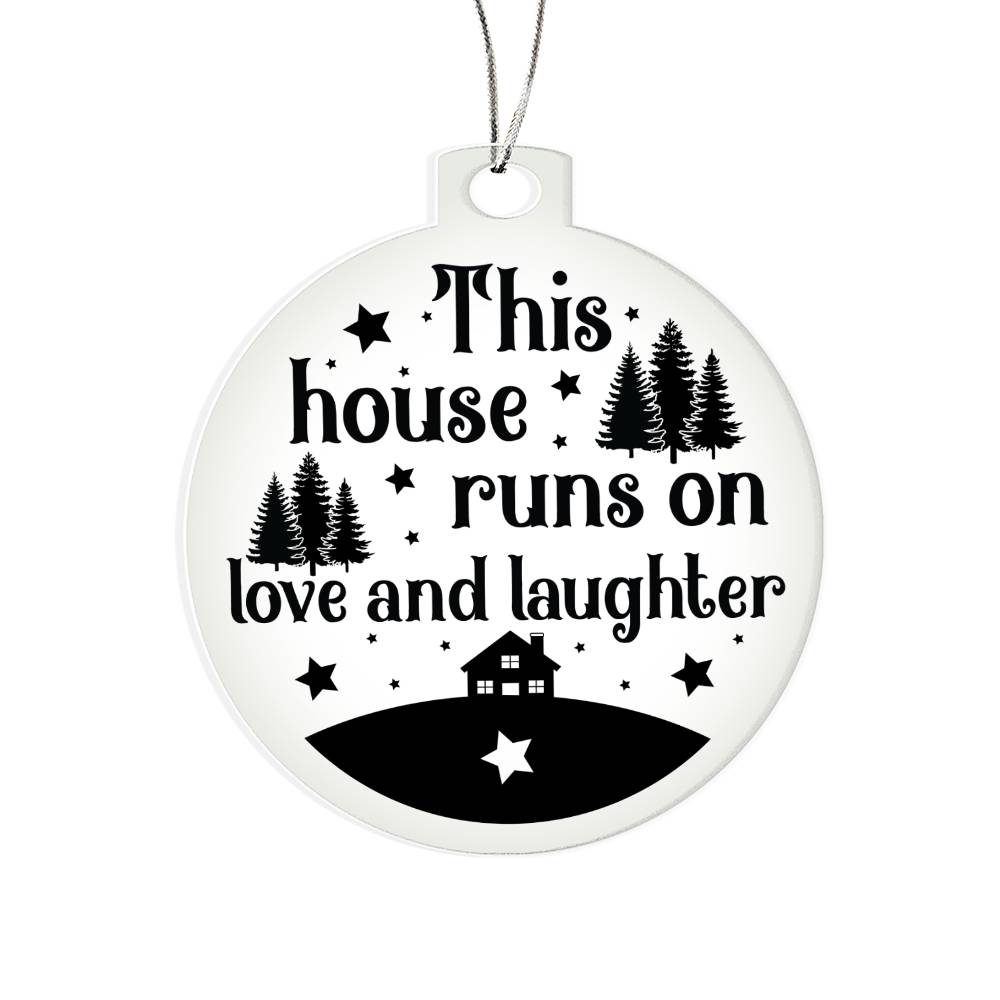 Family Christmas 016 - Acrylic Ornament