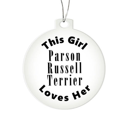 Parson Russell Terrier - Acrylic Ornament