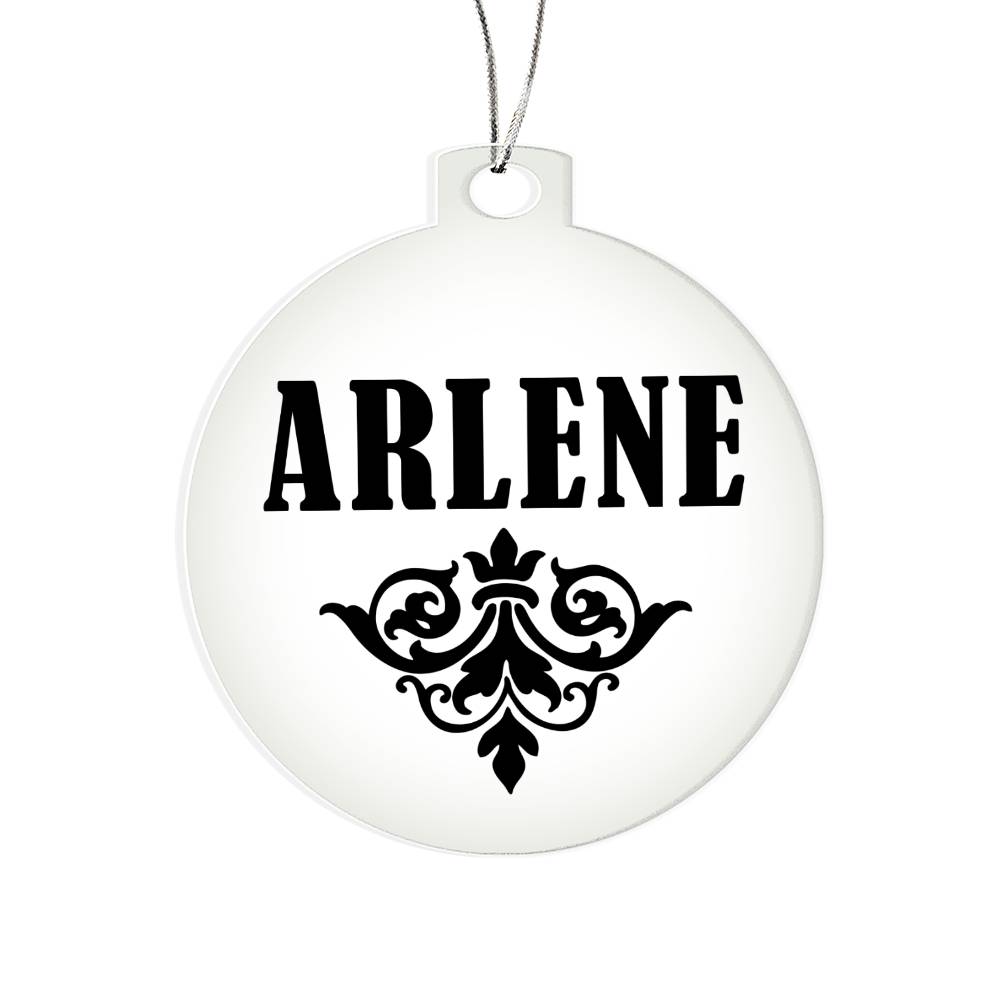 Arlene v01 - Acrylic Ornament