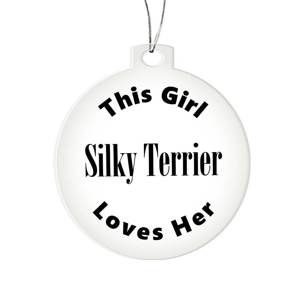 Silky Terrier - Acrylic Ornament