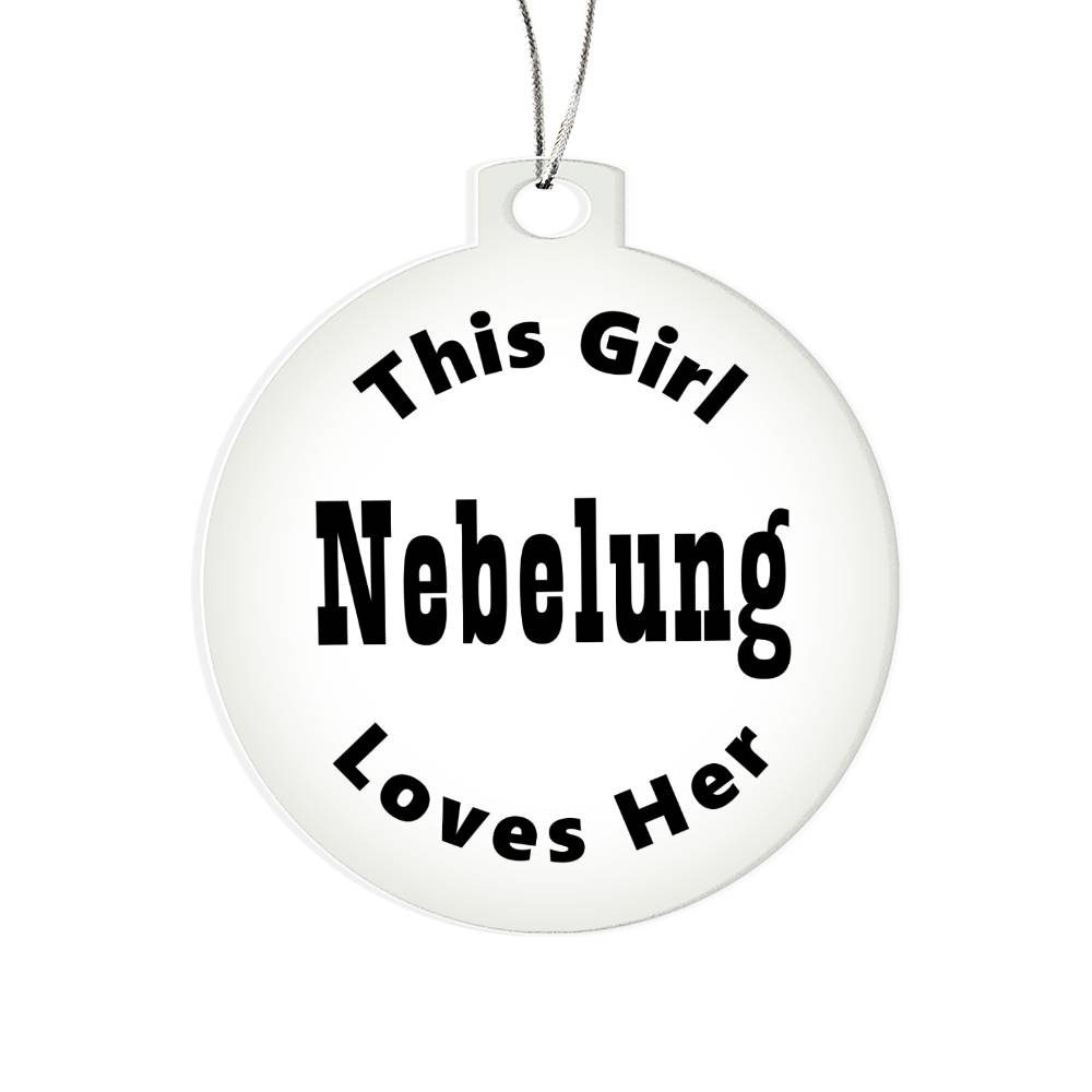 Nebelung - Acrylic Ornament