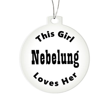 Nebelung - Acrylic Ornament