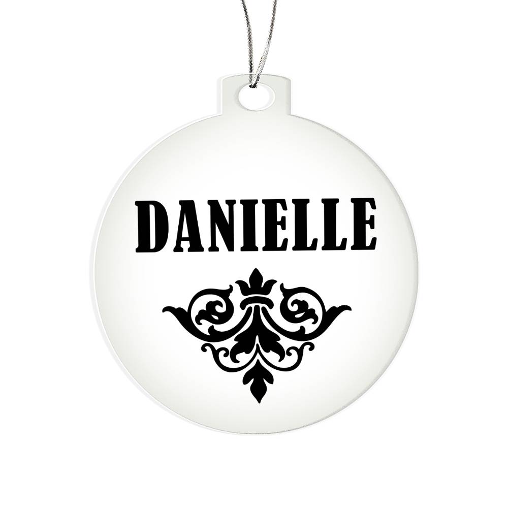 Danielle v01 - Acrylic Ornament