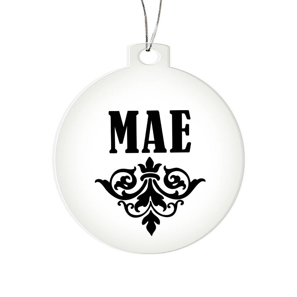 Mae v01 - Acrylic Ornament