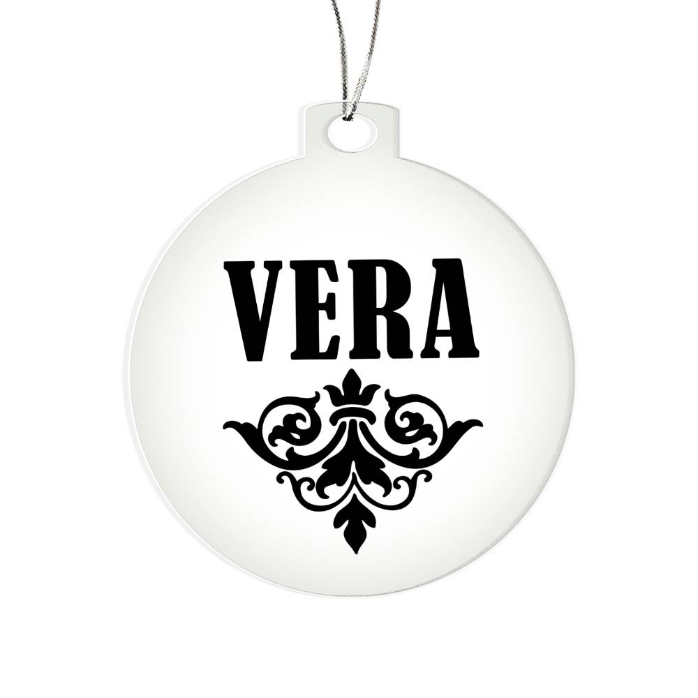 Vera v01 - Acrylic Ornament