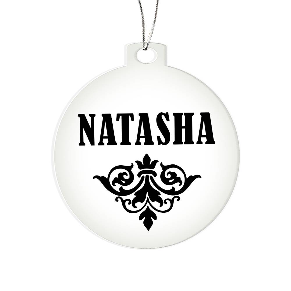 Natasha v01 - Acrylic Ornament