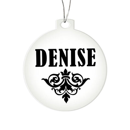 Denise v01 - Acrylic Ornament