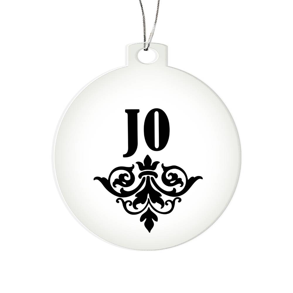 Jo v01 - Acrylic Ornament